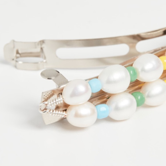 éliou Elba Genuine Pearl Hair Clip - Picture 2 of 7